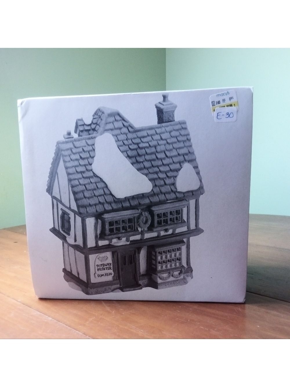 Department 56, Dickens Village Series, Tutbury Printer - Picture 6 of 6